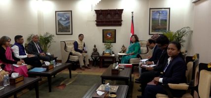 परराष्ट्रमन्त्री राणा र भारतीय विदेश सचिव मिश्रीबीच भेटवार्ता