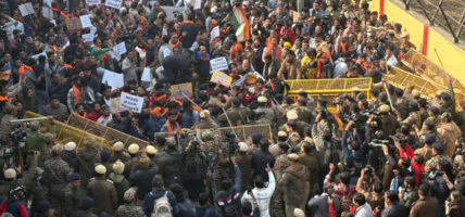 बंगलादेशमा हिन्दु युवकको हत्या विरोधमा नयाँ दिल्लीमा प्रदर्शन