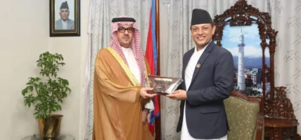सभामुख अर्यालसँग नेपालका लागि साउदी अरेबियाका राजदूतबीच शिष्टाचार भेटवार्ता