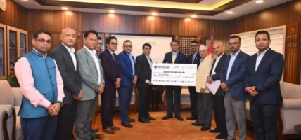 प्रधानमन्त्री राहत कोषमा आइएमई ग्रुपद्वारा १० करोड सहयोग