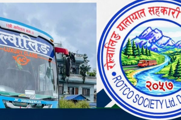 मौसम प्रतिकूल हुने भएपछि रोल्वालिङ यातायात सहकारीले गाडीको क्यू स्थगित गर्‍यो