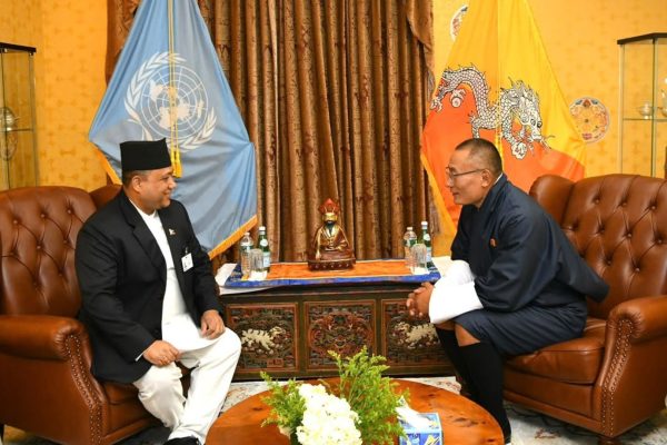नेपाल र भुटानले जलवायु परिवर्तनसम्बन्धी विषयमा सहकार्यलाई थप मजबुत बनाउनुपर्ने