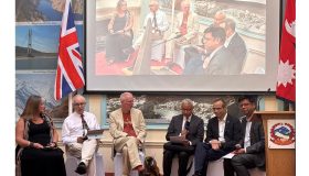 नेपाल पुनर्निर्माणका लागि लन्डनमा अन्तर्राष्ट्रिय सम्मेलन गर्न सुवेदीको प्रस्ताव