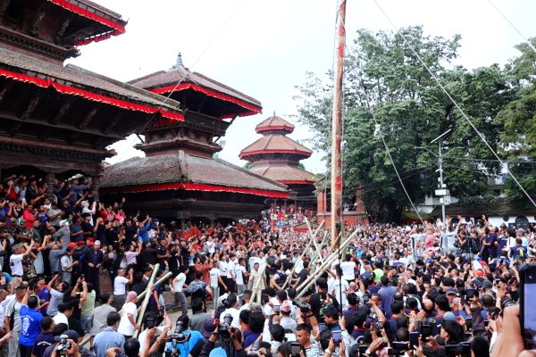 आज इन्द्रजात्रा पर्व मनाइँदै
