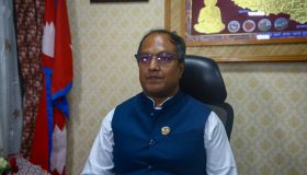 नवनियुक्त उद्योगमन्त्री दीपककुमार साह गरे पदभार ग्रहण