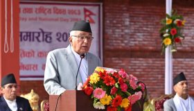 संविधानलाई भाषणमा होइन, नागरिकको जीवनमा उतार्ने संकल्प गरौँ : राष्ट्रपति पौडेल